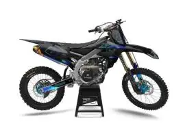 Graphics designs bikes colors schemes gives the visual impact to the viewers