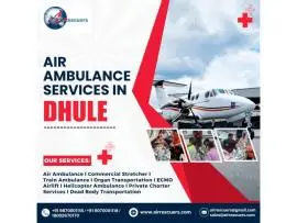 Air Ambulance Services in Dhule – 24/7 Emergency Medical Support
