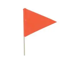 Durable High-Visibility Safety Flags for Vehicles, Worksites & Outdoor Use