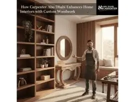 How Carpenter Abu Dhabi Enhances Home Interiors with Custom Woodwork