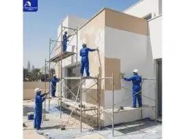 How Painting Services Dubai Prepare Walls for Long-Lasting Exterior Results