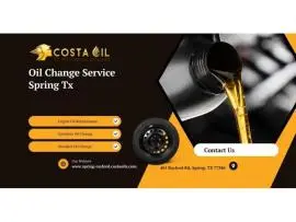 Oil Change Rayford Rd – Fast & Reliable Service in Spring TX