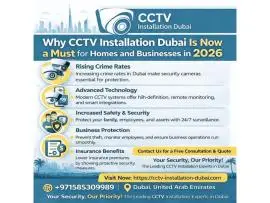 Why CCTV Installation Dubai Is Now a Must for Homes and Businesses in 2026