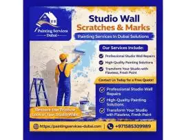 Studio Wall Scratches & Marks – Painting Services In Dubai Solutions