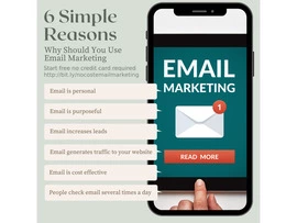 Just getting started with your business? AWeber can help you grow with free email marketing.