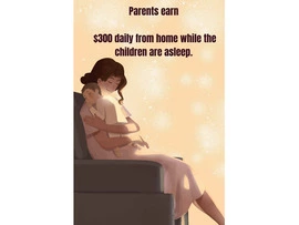 Parents, Earn $300 Daily In Just 2 Hours From Home